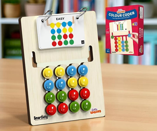 Slide Puzzle Game Color & Pattern Matching