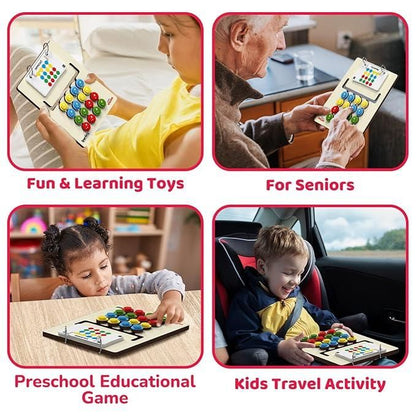 Slide Puzzle Game Color & Pattern Matching