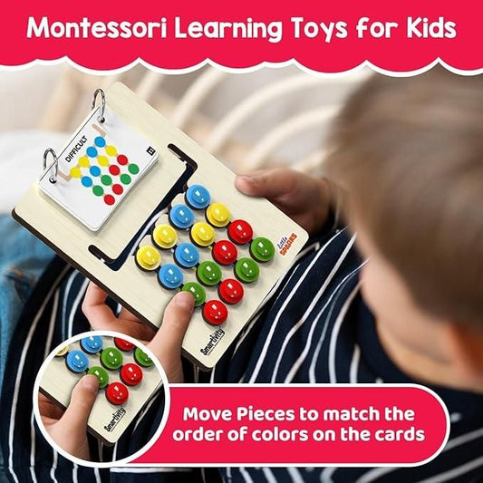 Slide Puzzle Game Color & Pattern Matching