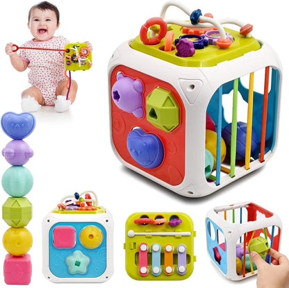 Montessori 7 in 1 Shape Sorting Box